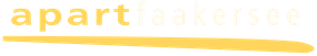 Logo apartfaakersee in Villach und Umgebung