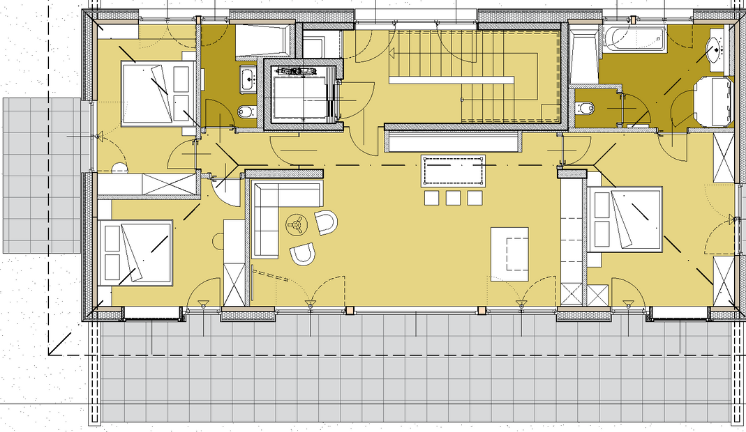 Penthaus Apartment in Villach am Faaker See Grundriss